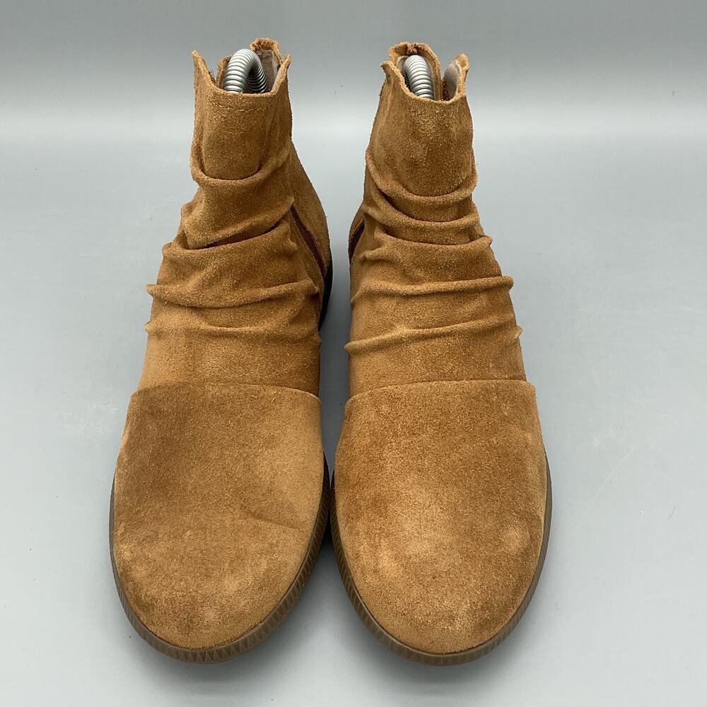 NEW Munro Women’s Scout Slouchy Ankle Boots Brown Size 6.5M - Picture 3 of 11
